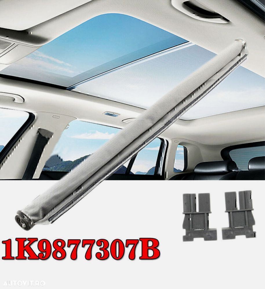 Perdea Plasa Jaluzea Rulou Perdeluta Trapa Panoramic Vw Skoda VAG - 2