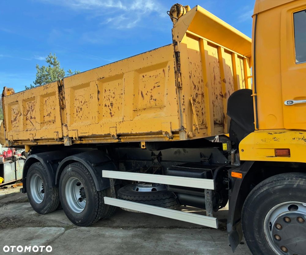 Kamaz 65115 wywrotka 3 stronna kiper 6x4 resor manual połówki 2011r - 8