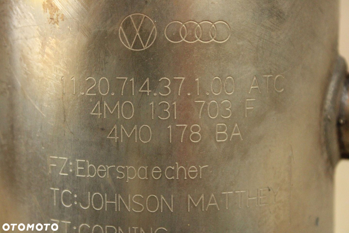 ORYGINALNY KATALIZATOR AUDI A4 B9 A5 F5 2.0 TFSI 4M0131703F 64km - 5