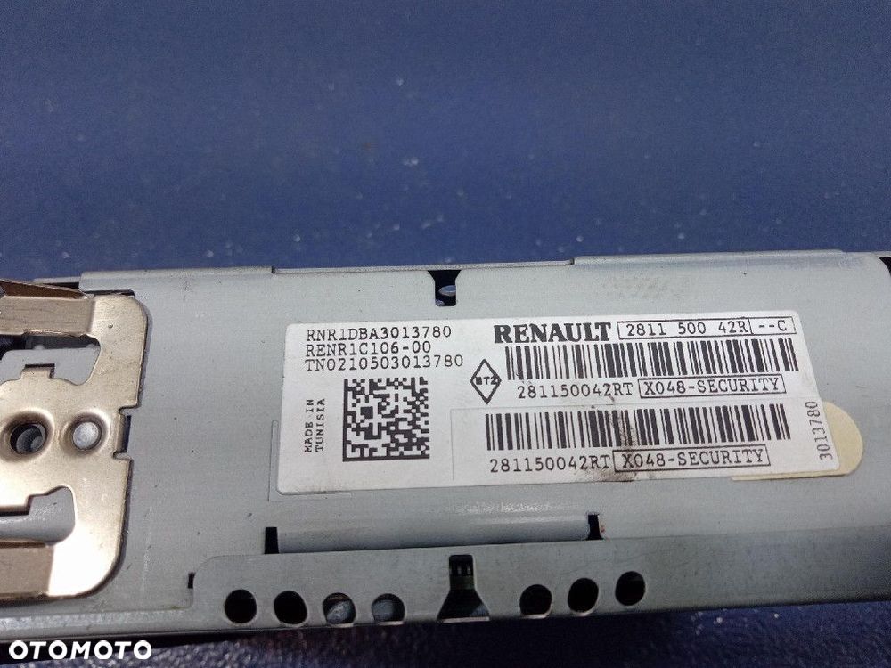 RENAULT KANGOO II RADIO FABRYCZNE CD 281150042R - 6