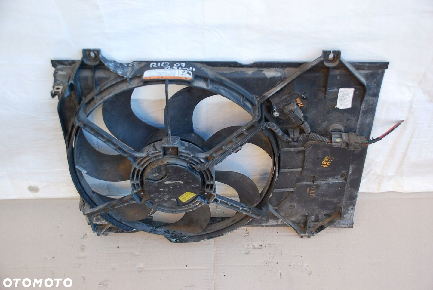 KIA RIO 05-10 1.5 CRDI WENTYLATOR WODY KLIMATYZACJ - 3