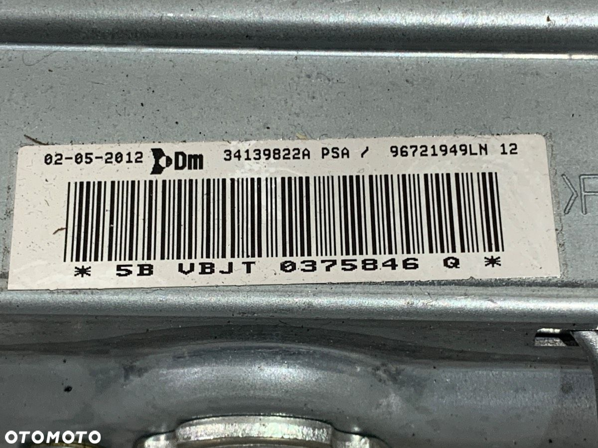 PODUSZKA POWIETRZNA PASAŻERA - 269.00 PLN - CITROEN BERLINGO MULTISPACE (B9) 2008 - 2022 1.6 HDi 90 - 4