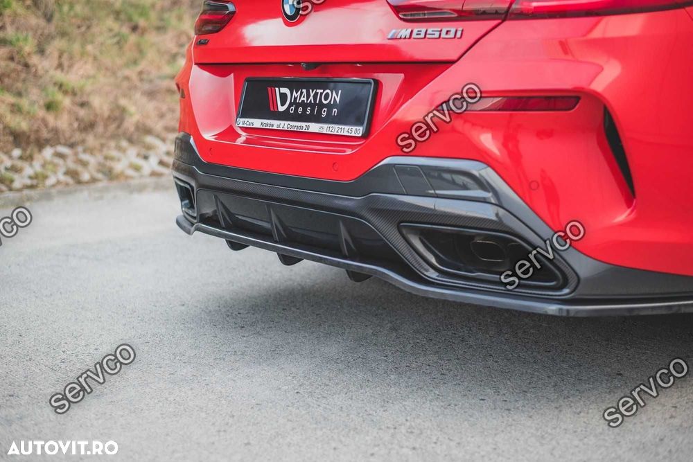 Prelungire bara spate Bmw Seria M8 G15 M850I 2018- v2 - Maxton Design - 3