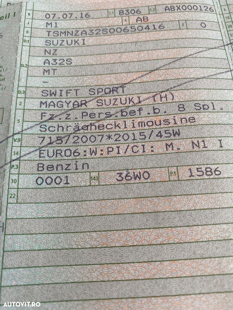 Suzuki Swift Sport 1.6 VVT Sport - 13