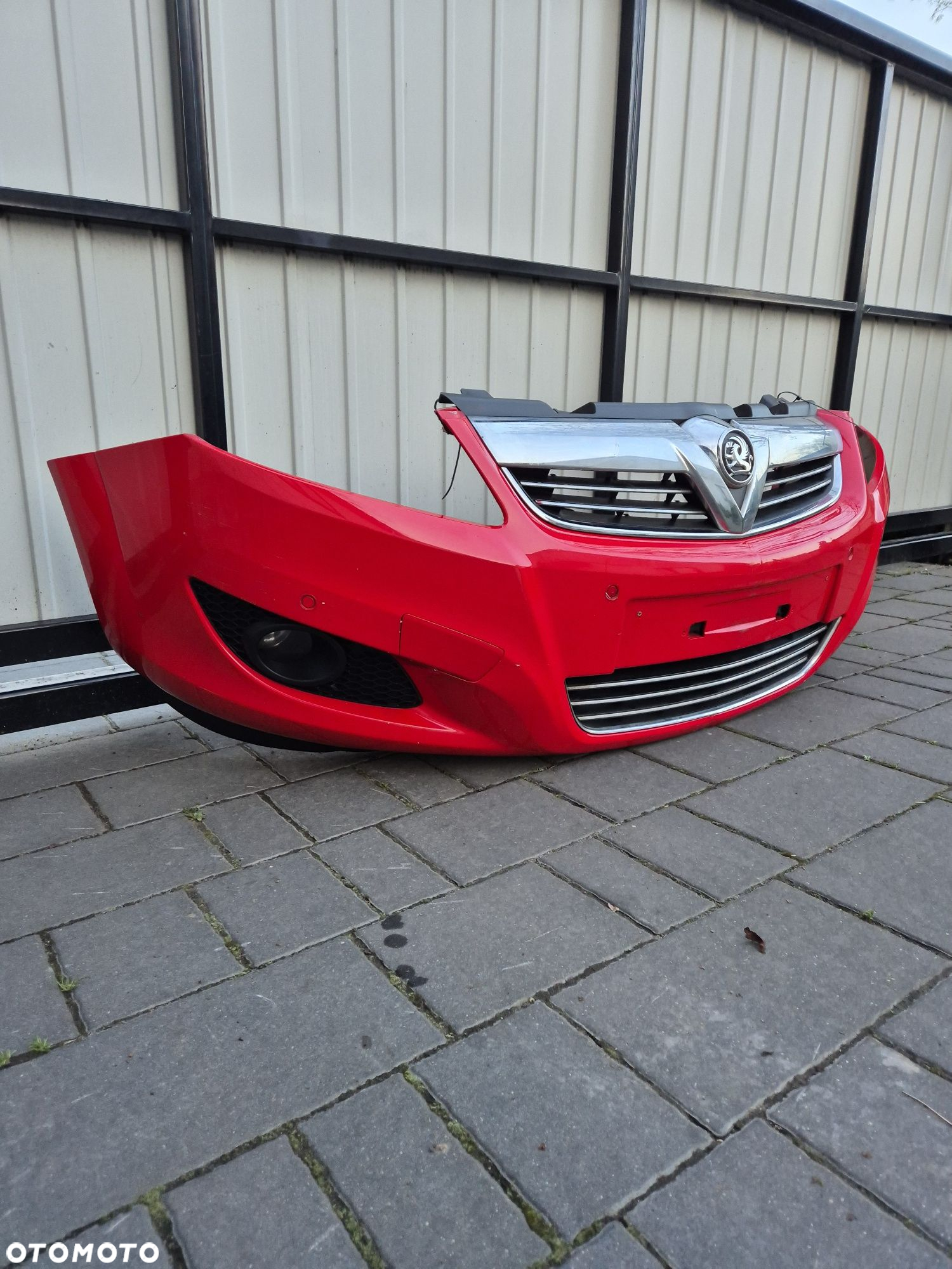 Zderzak przód przedni Opel Zafira B lift rok 12 kod Z50B 4xpdc - 2