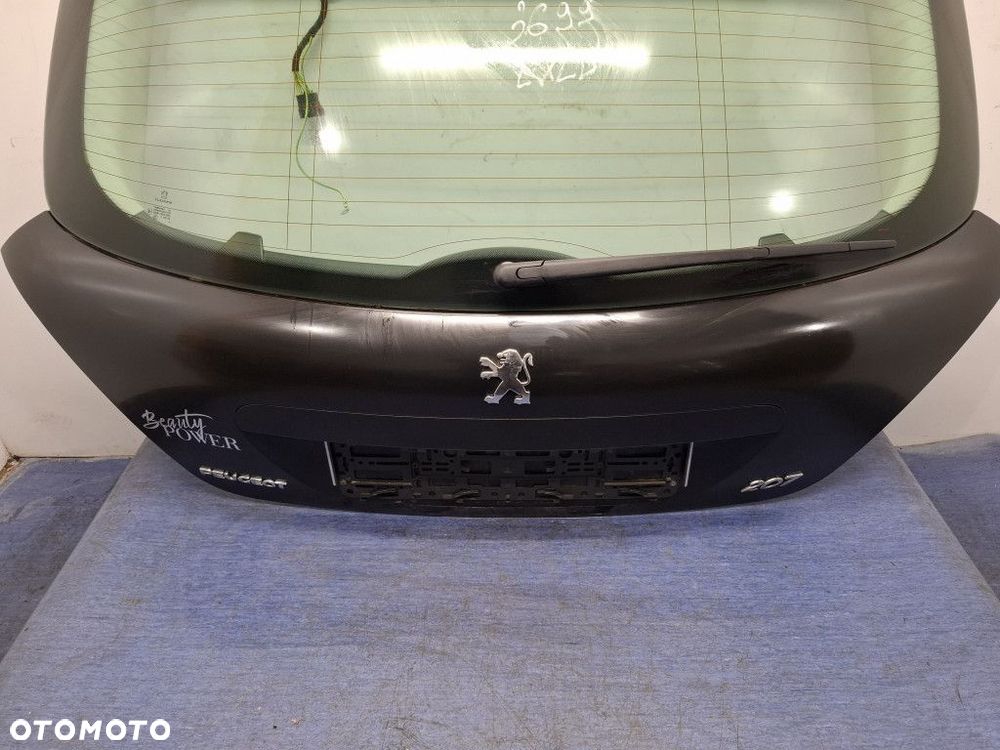PEUGEOT 207 TYLNA KLAPA BAGAŻNIKA  EXLD - 3