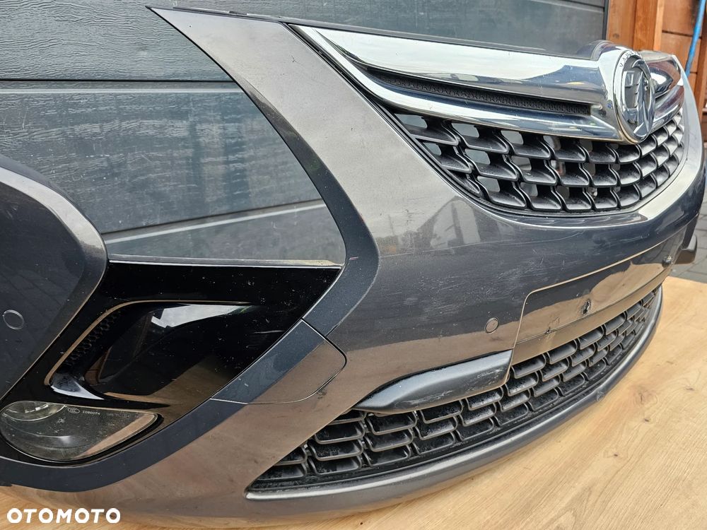 ZDERZAK PRZÓD PRZEDNI PRZED LIFT OPEL ZAFIRA C Z190 PDC KOMPLETNY ATRAPA - 12