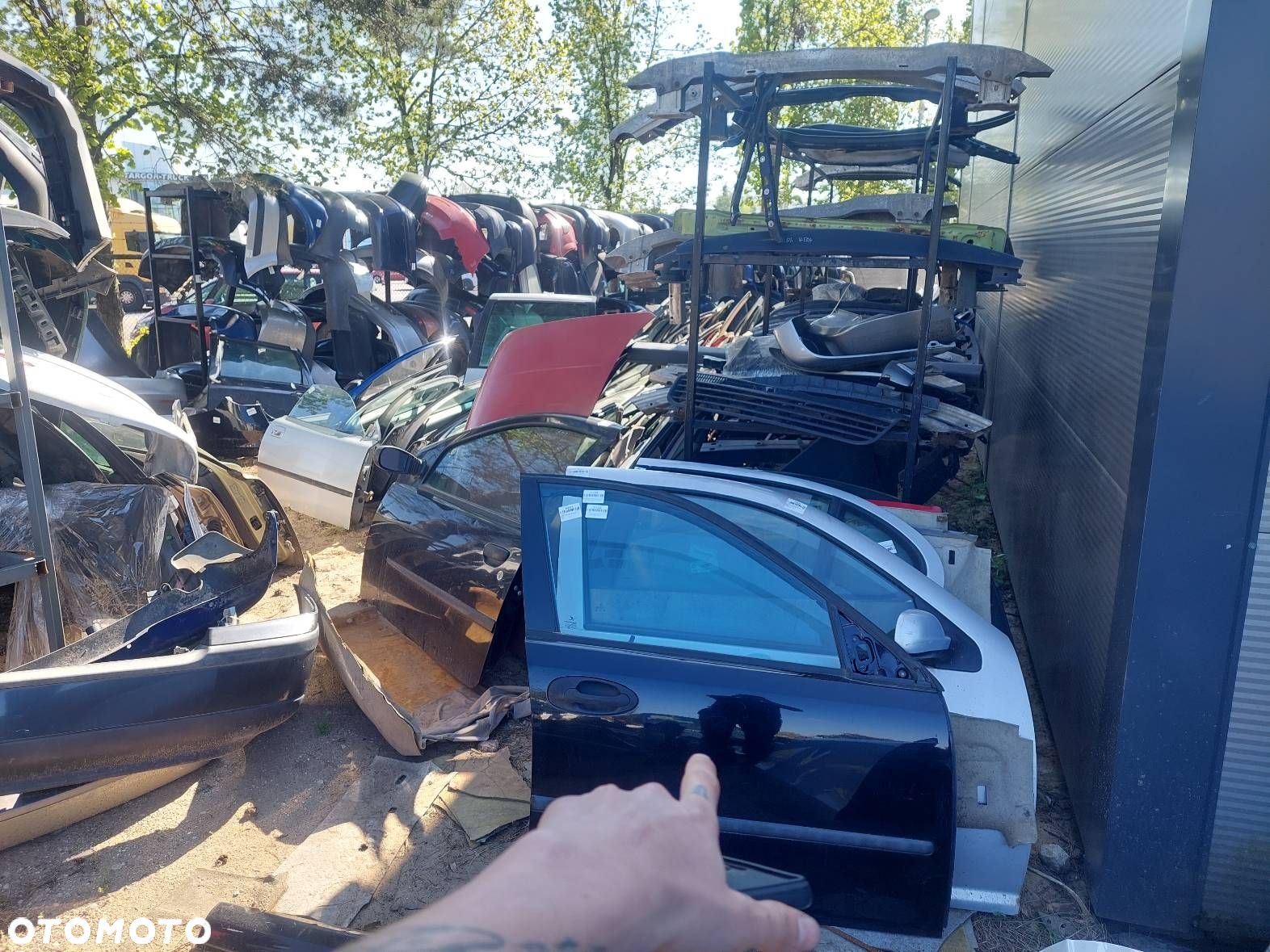 ZAMEK DRZWI PRAWY PRZÓD + KLAMKA ZEWNĘTRZNA SAAB 9-3 II EU - 3