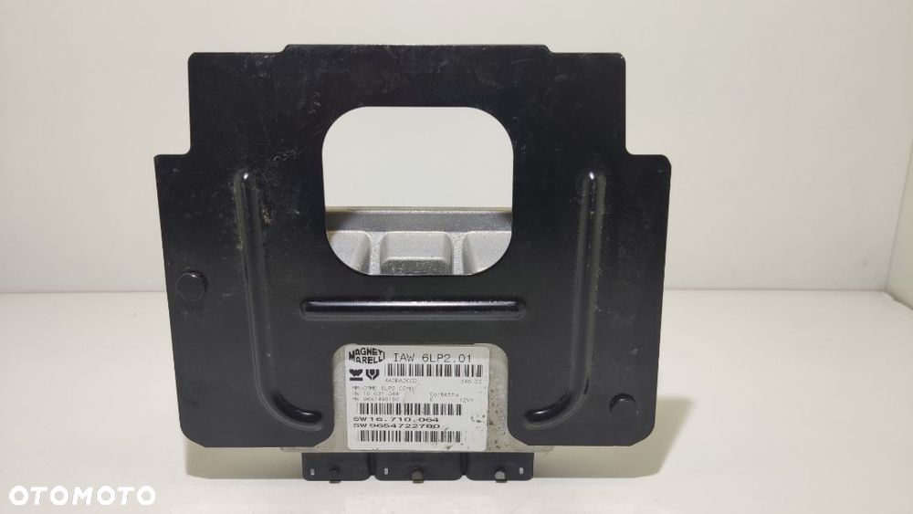 KOMPUTER IMMOBILIZER KLUCZYK PEUGEOT 307 1.4 16V IAW 6LP2.01 9647498180 ORYGINAŁ - 1