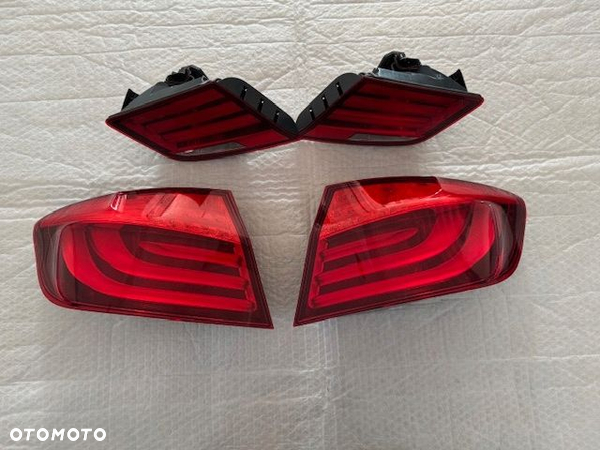 BMW F10 LAMPY TYŁ KOMPLET SEDAN 7203225 7203226 7203229 7203230 ORG EUROPA