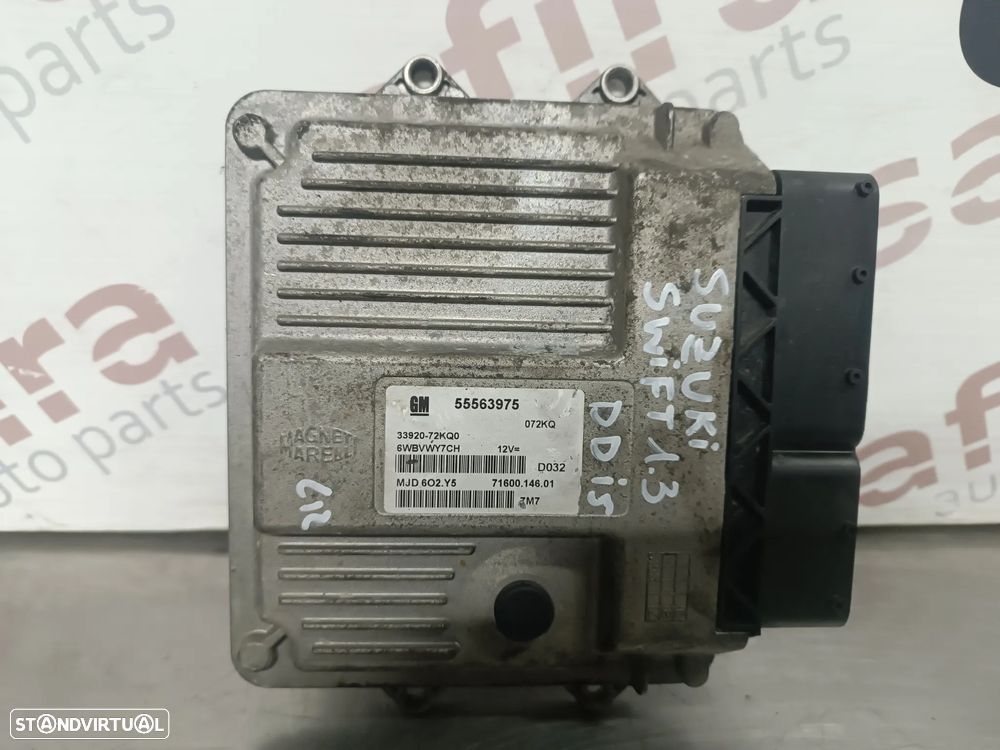UNIDADE / CENTRALINA DO MOTOR SUZUKI SWIFT 1.3DDIS 55563975 MJD602Y5 - 1