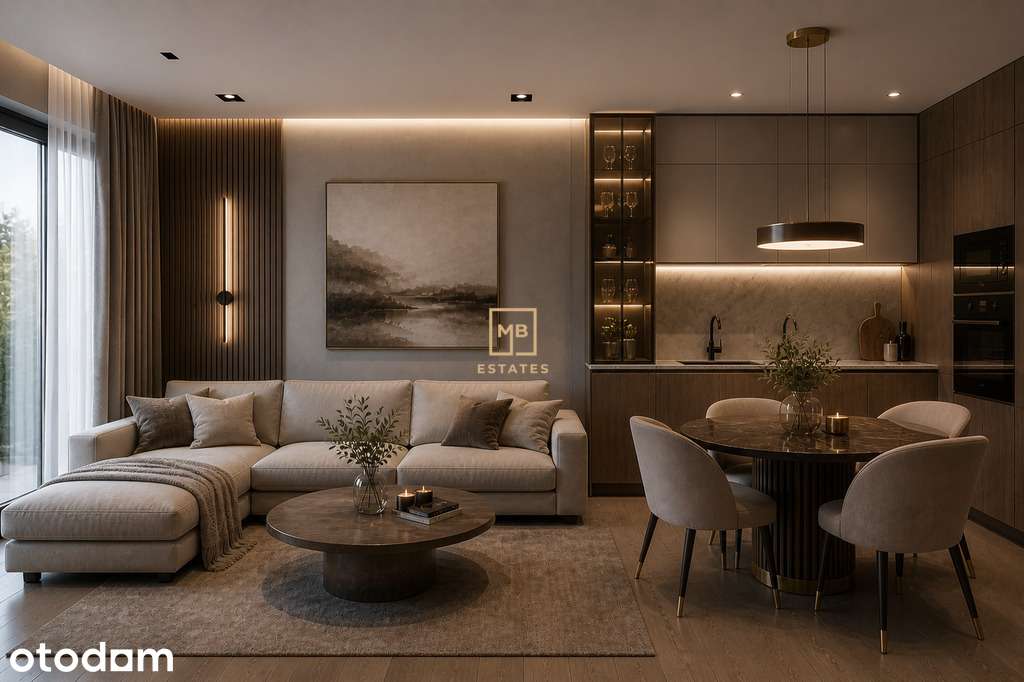 Unikatowy apartament z tarasem – 4 pokoje