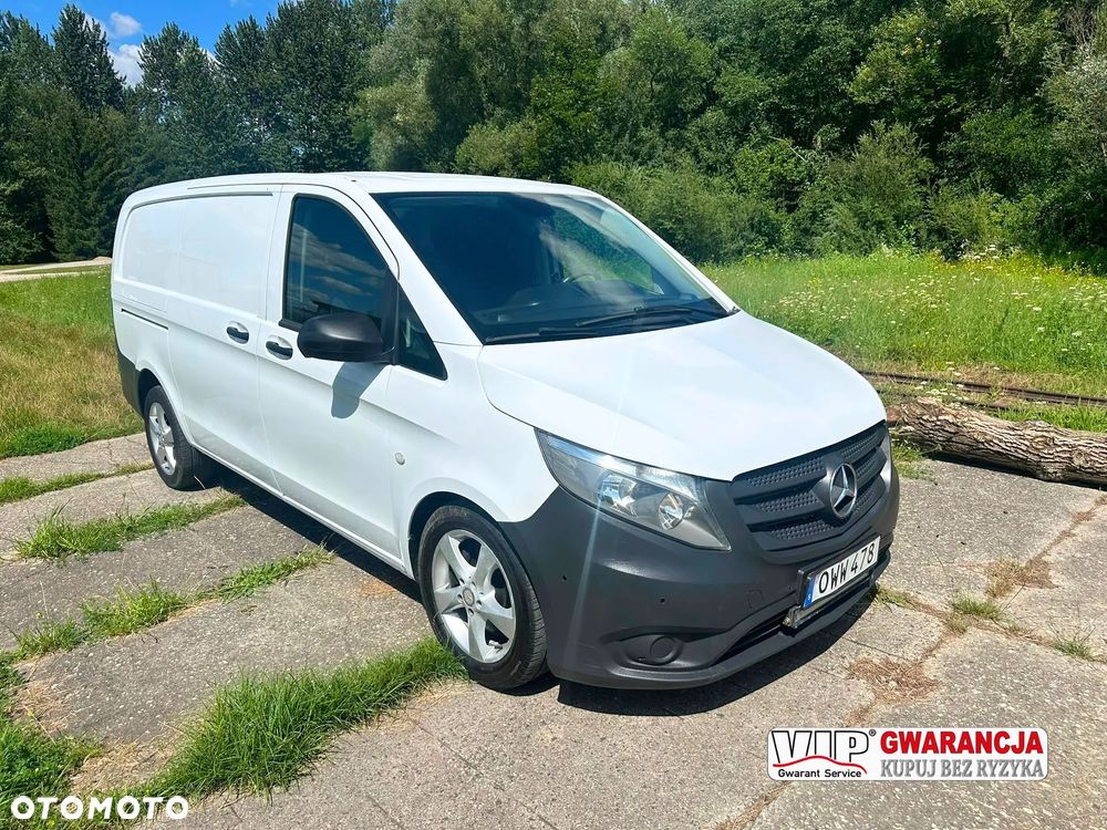 Mercedes-Benz VITO 2.1 diesel 190kM automat, WERSJA LONG L2H1, GWARANTOWANY PRZEBIEG! 2015 rok, ALUFELGI, CZUJNIKI PRKOWANIA, BEZWYPADKOWY! - 2