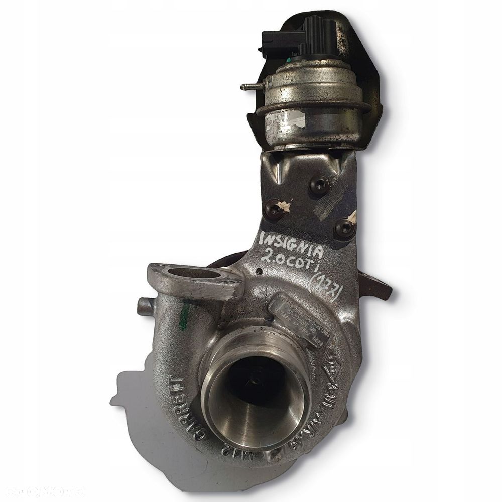 TURBOSPRĘŻARKA Opel Insignia 2.0 CDTI turbo 55570748 - 4