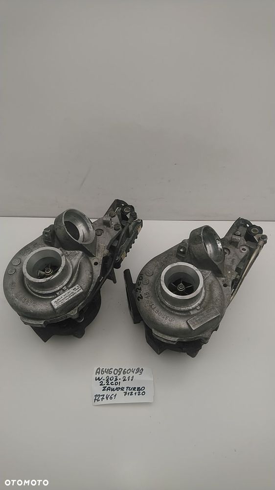 TURBINA 2.2 CDI 102KM 122KM 136KM 150KM CLC CLK C200 C220 A6460900180 742693 712120 - 14