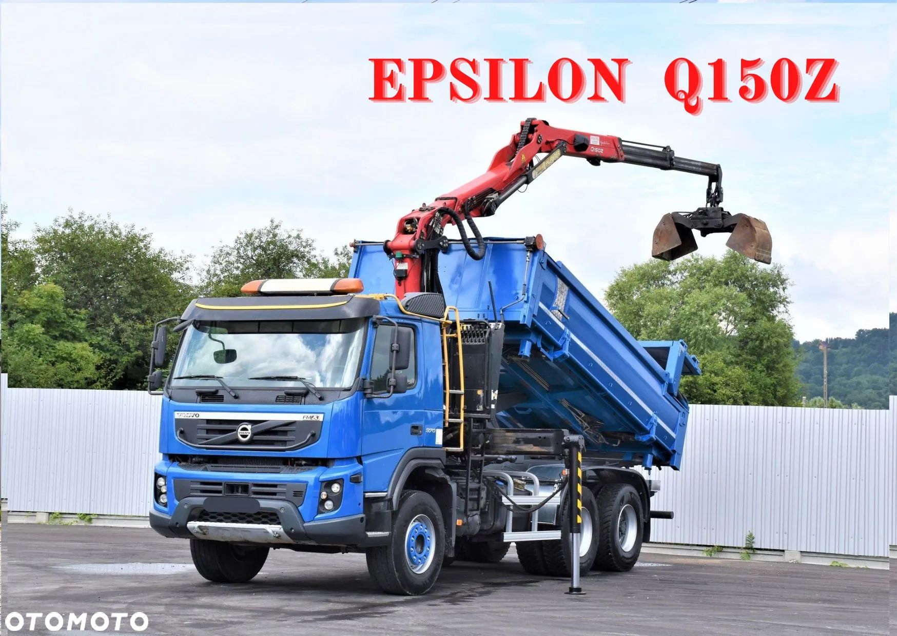 Volvo FMX 370 Wywrotka 4,90m* EPSILON Q150Z+PILOT - 1