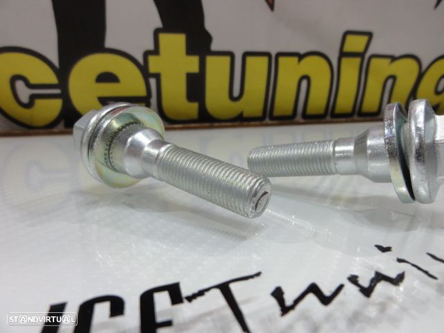 Pernos para jantes Peugeot / Citroen com espaçadores para espaçadores de 5mm, 12mm, 15mm, 20mm, 25mm 12 X 1,25 - 4