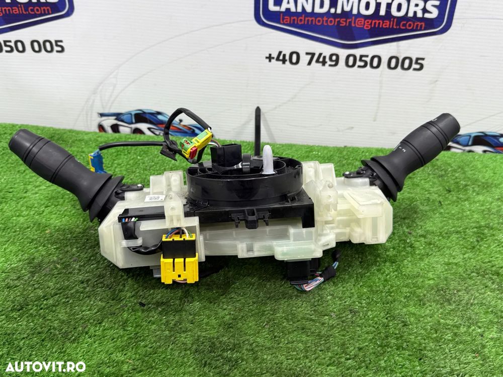 ANSAMBLU MANETE COMENZI VOLAN + SPIRA RENAULT MEGANE III B95 1.6 DIESEL 2014 COD OEM 255670019R 255529492R 2008-2016 - 4