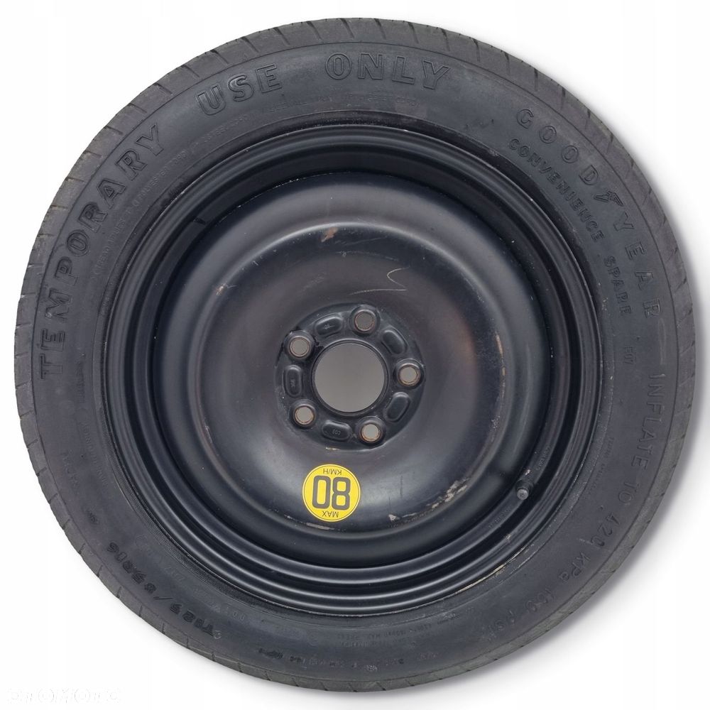 KOŁO DOJAZDOWE ZAPASOWE Ford C-Max Focus Mk2 II 125/85 R16 5x108 1S71MH - 1