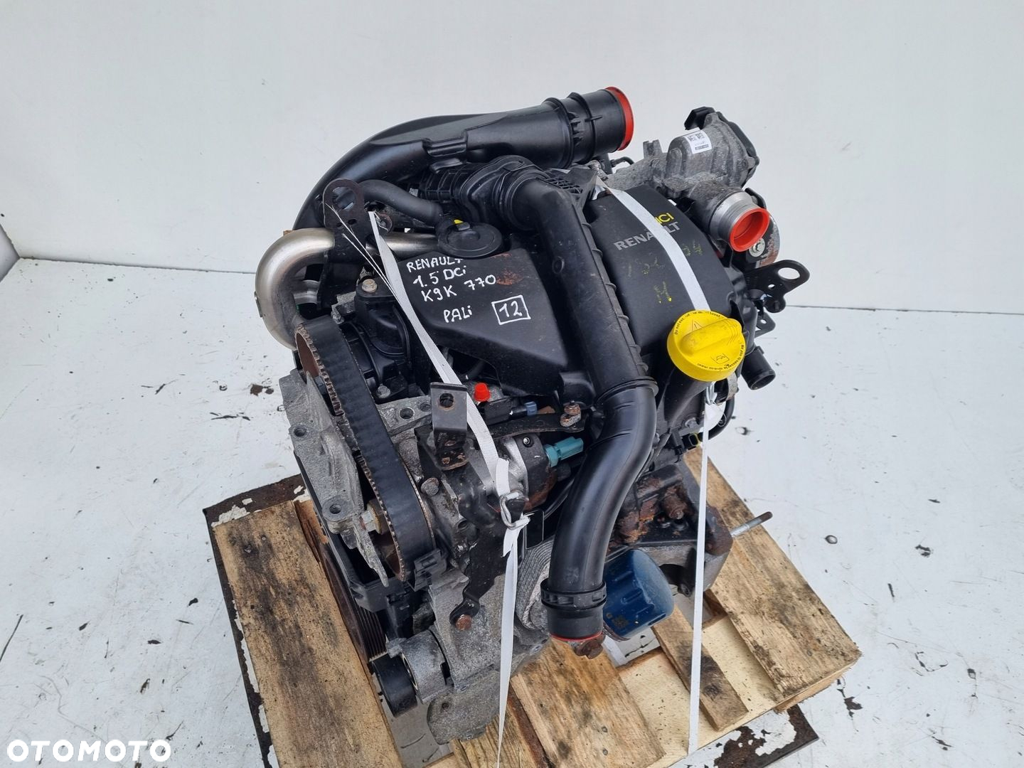 SILNIK KOMPLET Renault Clio III 1.5 DCI 75KM pali K9K770 - 8