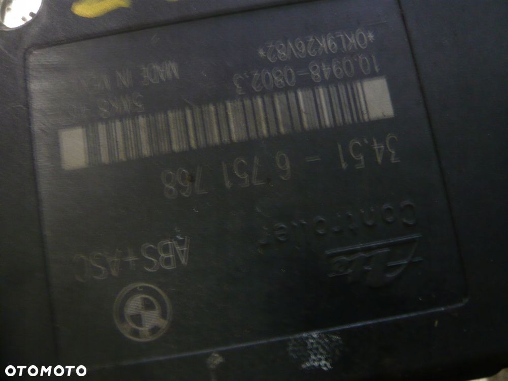 pompa hamulcowa abs 34.51-6751768 bmw serii 3 e46 - 3