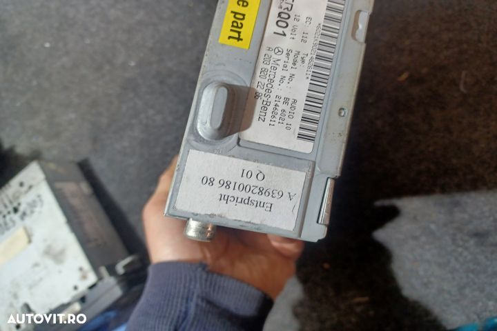 Radio cd A2038202286 Mercedes-Benz C-Class W203/S203/CL203 [2000 - 20 - 5