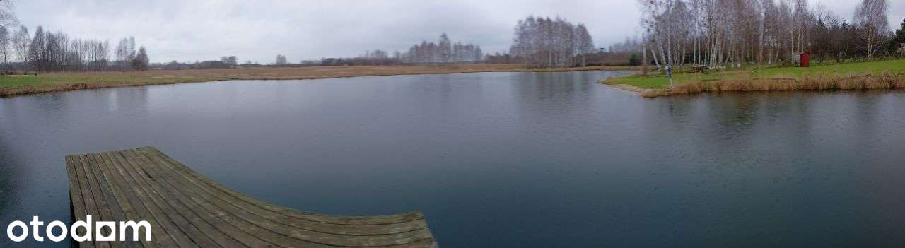 Działka nad jeziorem z linią brzegową, pomostem - Pełny obrazek: 3/13