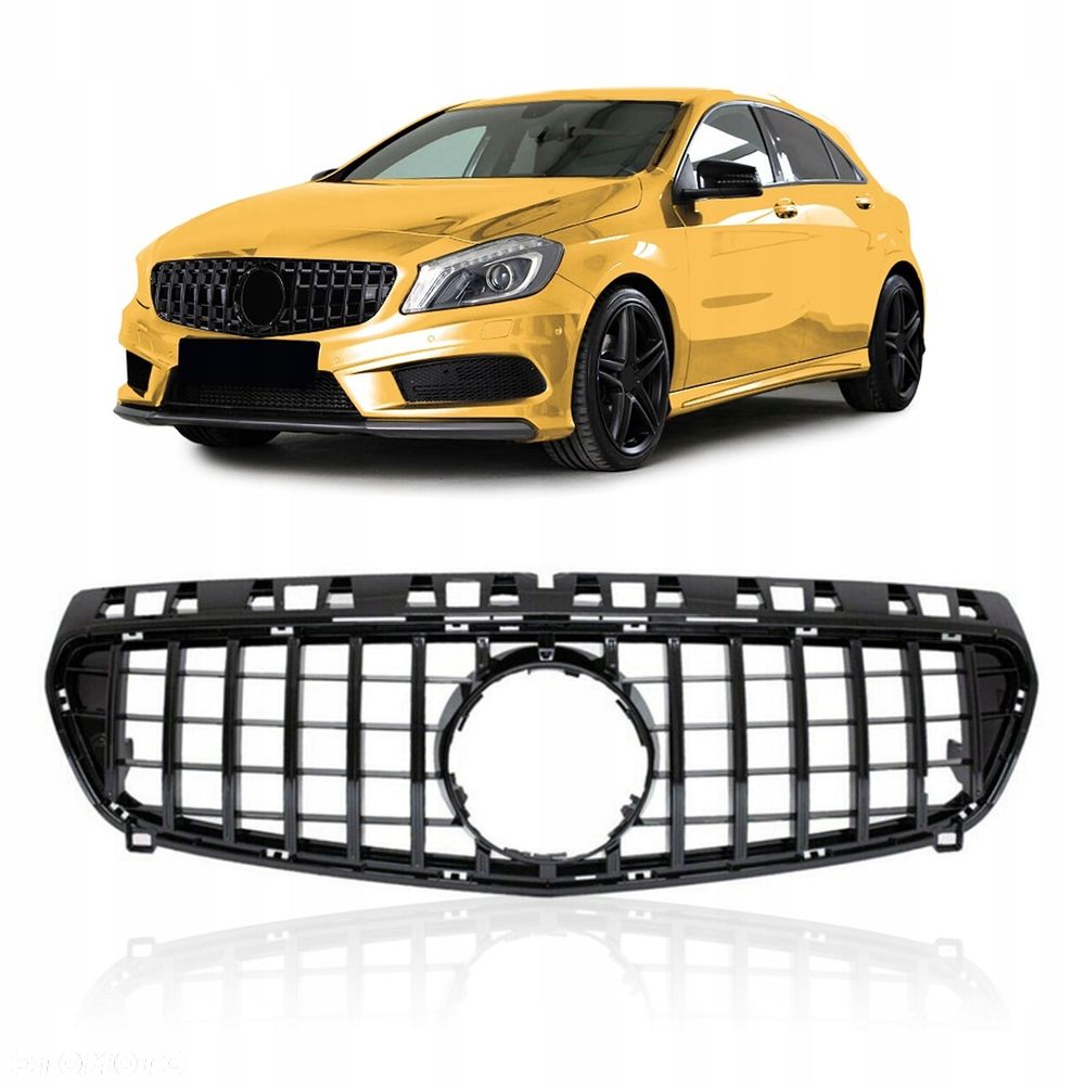 grill gt panamericana mercedes a-class w176 12-15 - 1