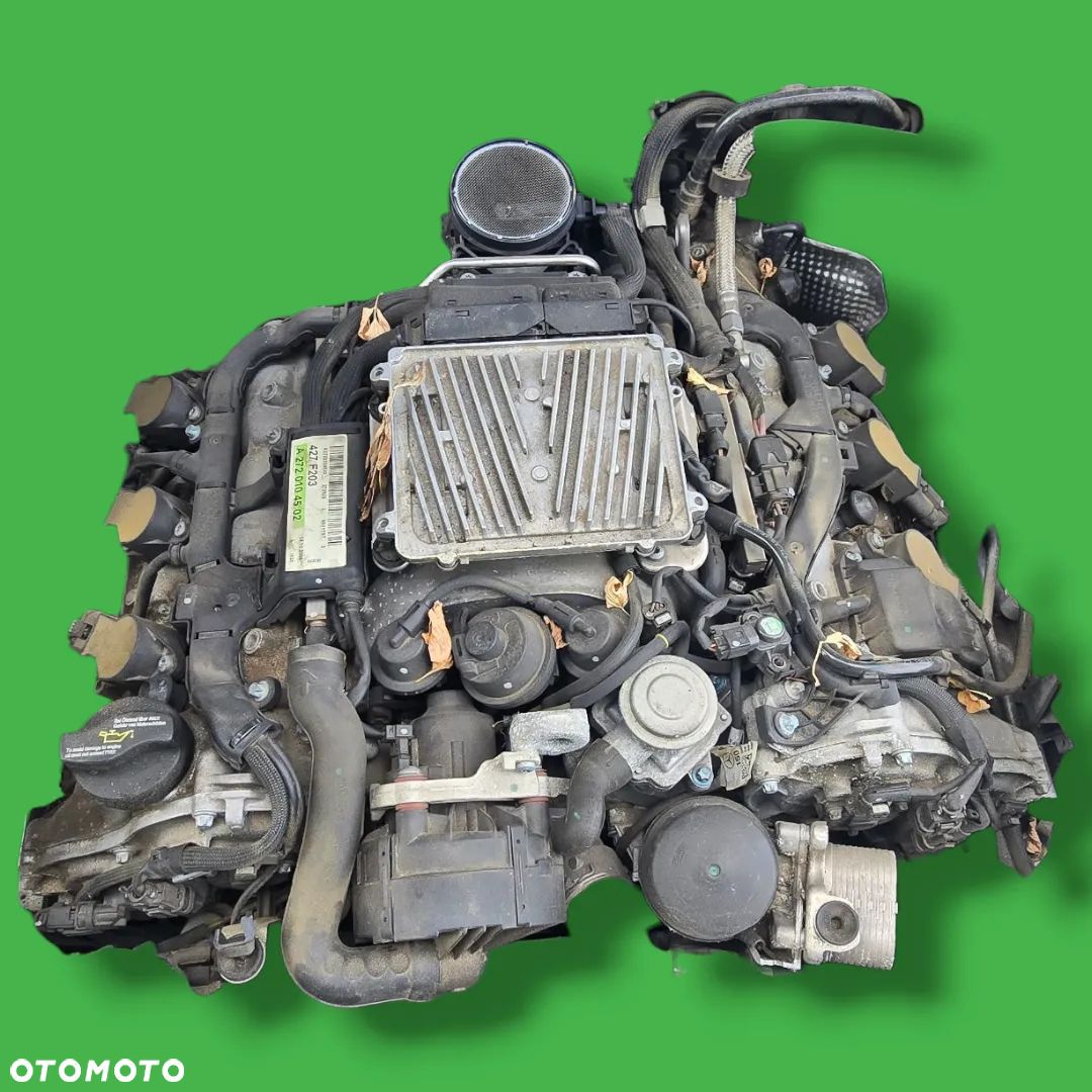 SILNIK BENZYNA 2.5 V6 MERCEDES W203 W204 W211 W209 M272 920 150kw 204KM - 1