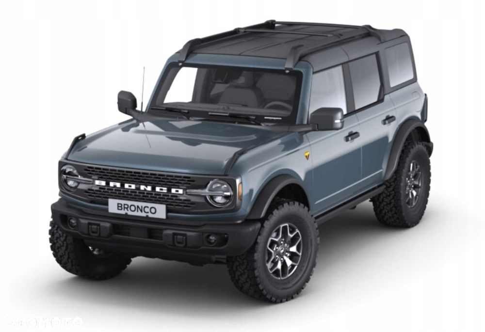 KOMPLET PRZÓD MASKA LAMPY PRZÓD CHŁODNICE ZDERZAK FORD BRONCO 2021+ - 1