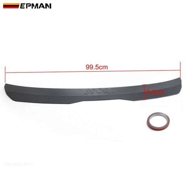 Tylny spoiler dachowy dokładka tylna VW GOLF 7 MK7 - 3