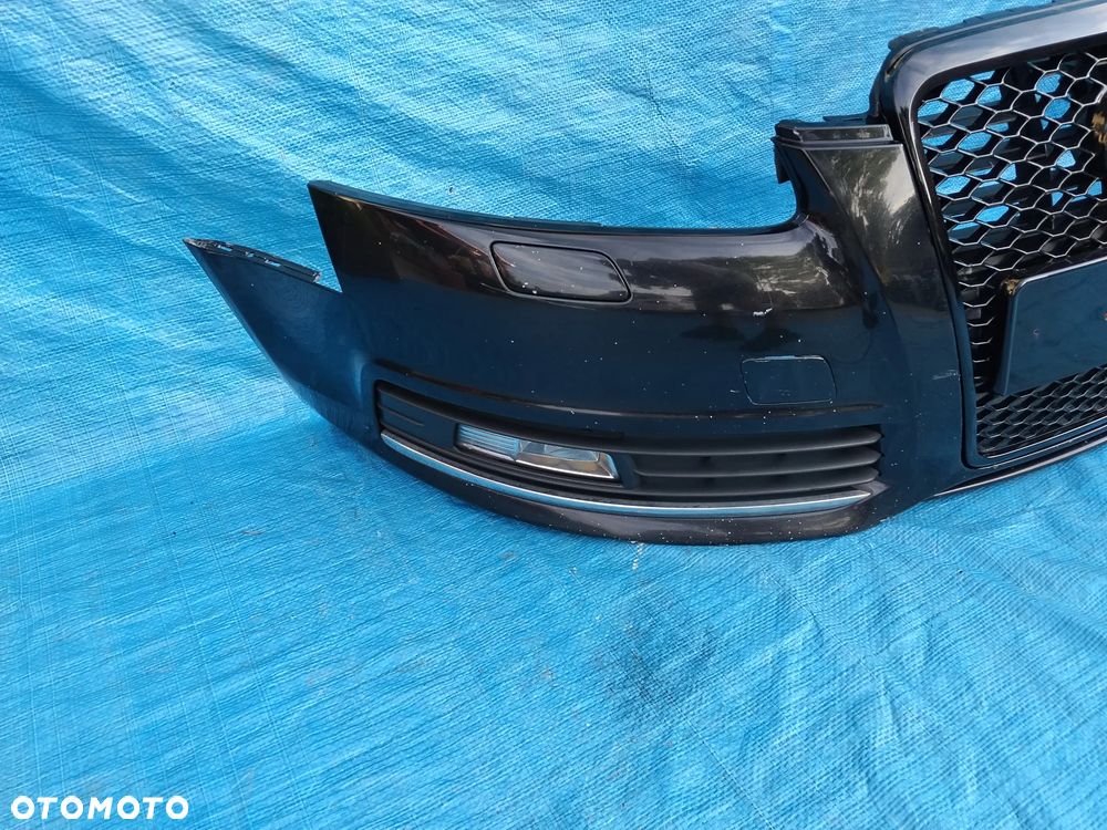 84F Zderzak Przód Przedni AUDI A6 C6 LIFT FL SLINE s-line spryski xenon - 9