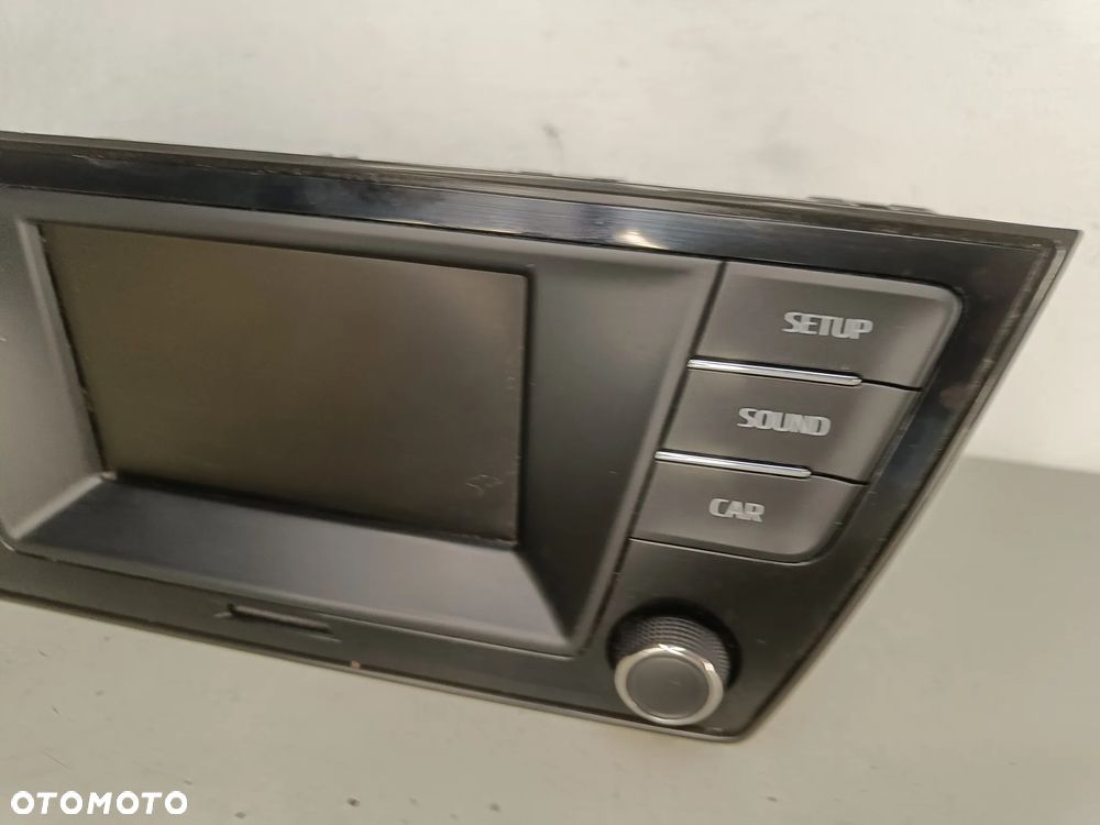 Radio Skoda Fabia 3 III Wyświetlacz Jednostka Czytnik 6V0035869D - 5