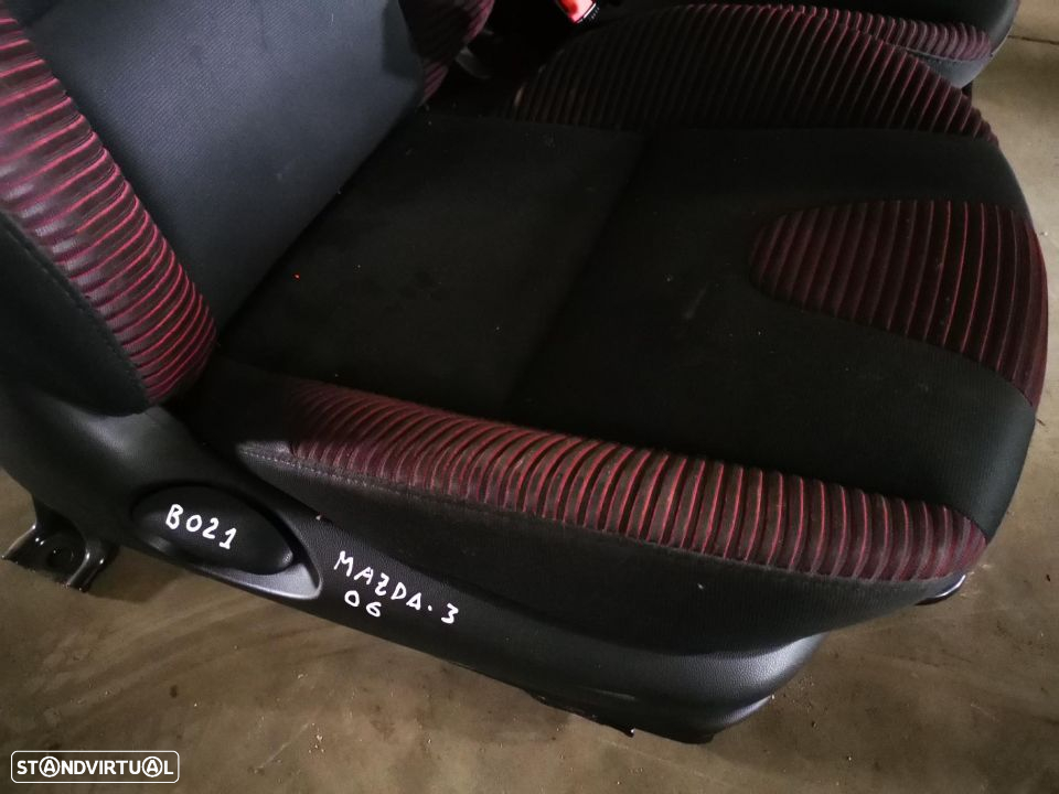 MAZDA 3 2006 CONJUNTO DE BANCOS + FORRAS B021 - 6