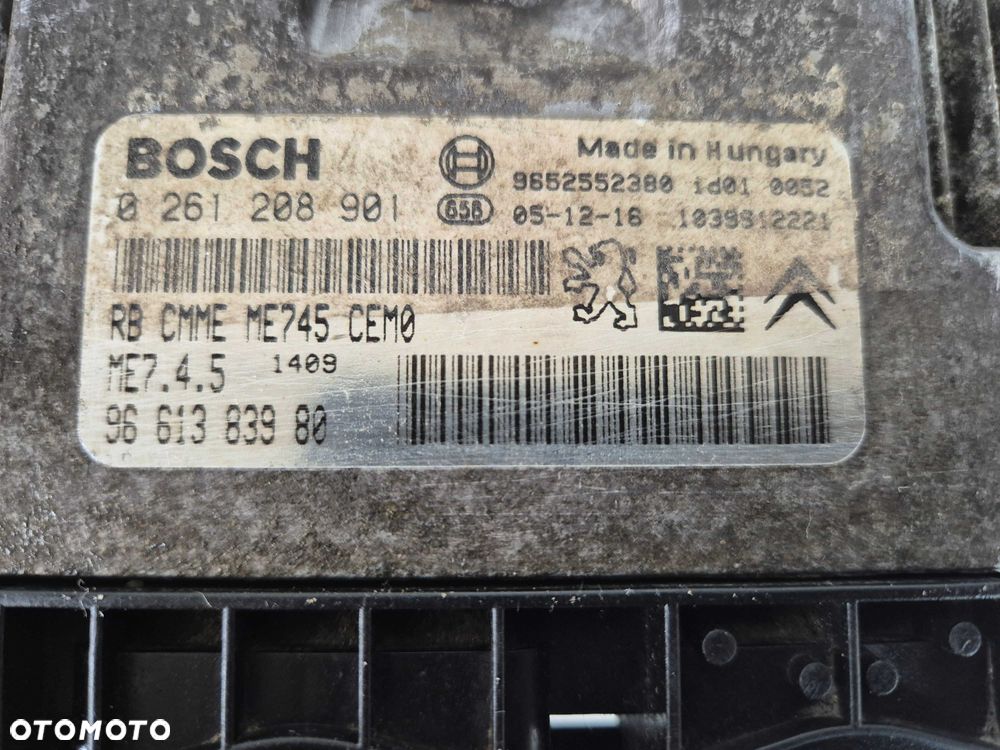 peugeot 206 1.6 benzyna komputer sterownik silnika - 4