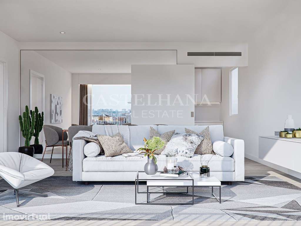 Apartamento T3 com varanda, no mais recente empreendimento a nascer... - Grande imagem: 2/120
