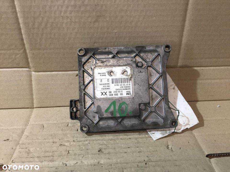 #KOMPUTER OPEL VECTRA C 1.8 nr 55355631 - 1
