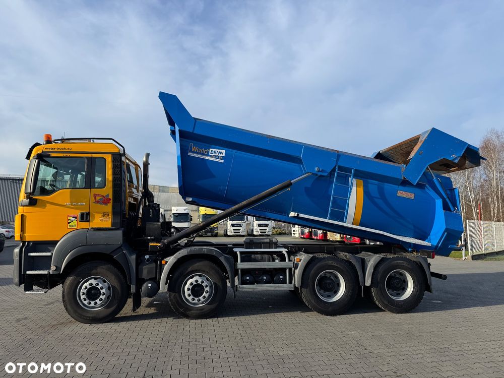 MAN TGS 35.480 8x4 HYDROKLAPA  IMPORT FRANCJA - 9