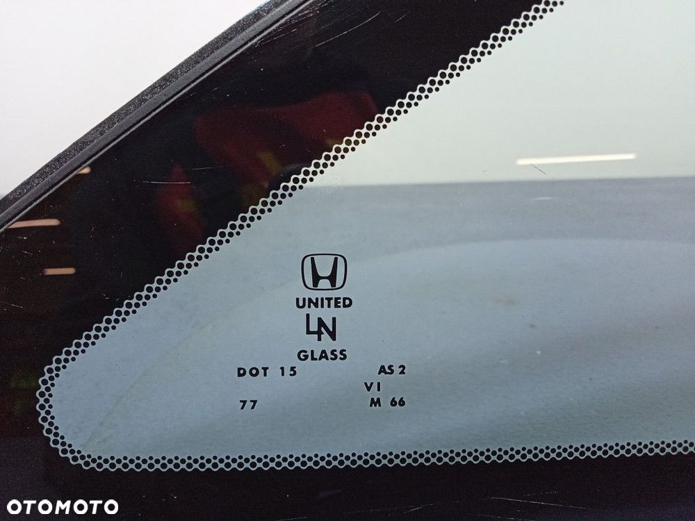HONDA CIVIC VIII FG2 COUPE 06- SZYBA KAROSERYJNA TYŁ PRAWA - 2