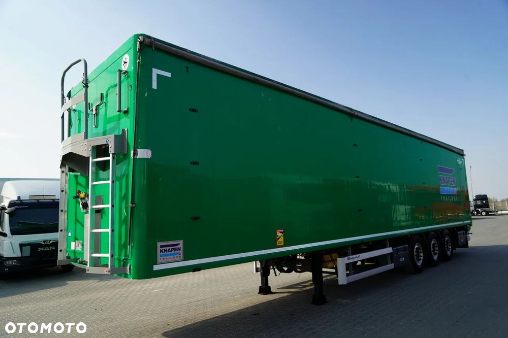 Knapen / RUCHOMA PODŁOGA / WALKING FLOOR / 94 m3  / OŚ PODNOSZONA / OSIE SAF / ALUFELGI / - 4