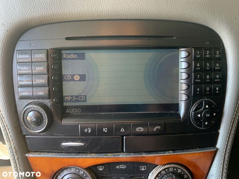 COMAND NAWIGACJA RADIO MERCEDES SL R230 EUROPA - 2