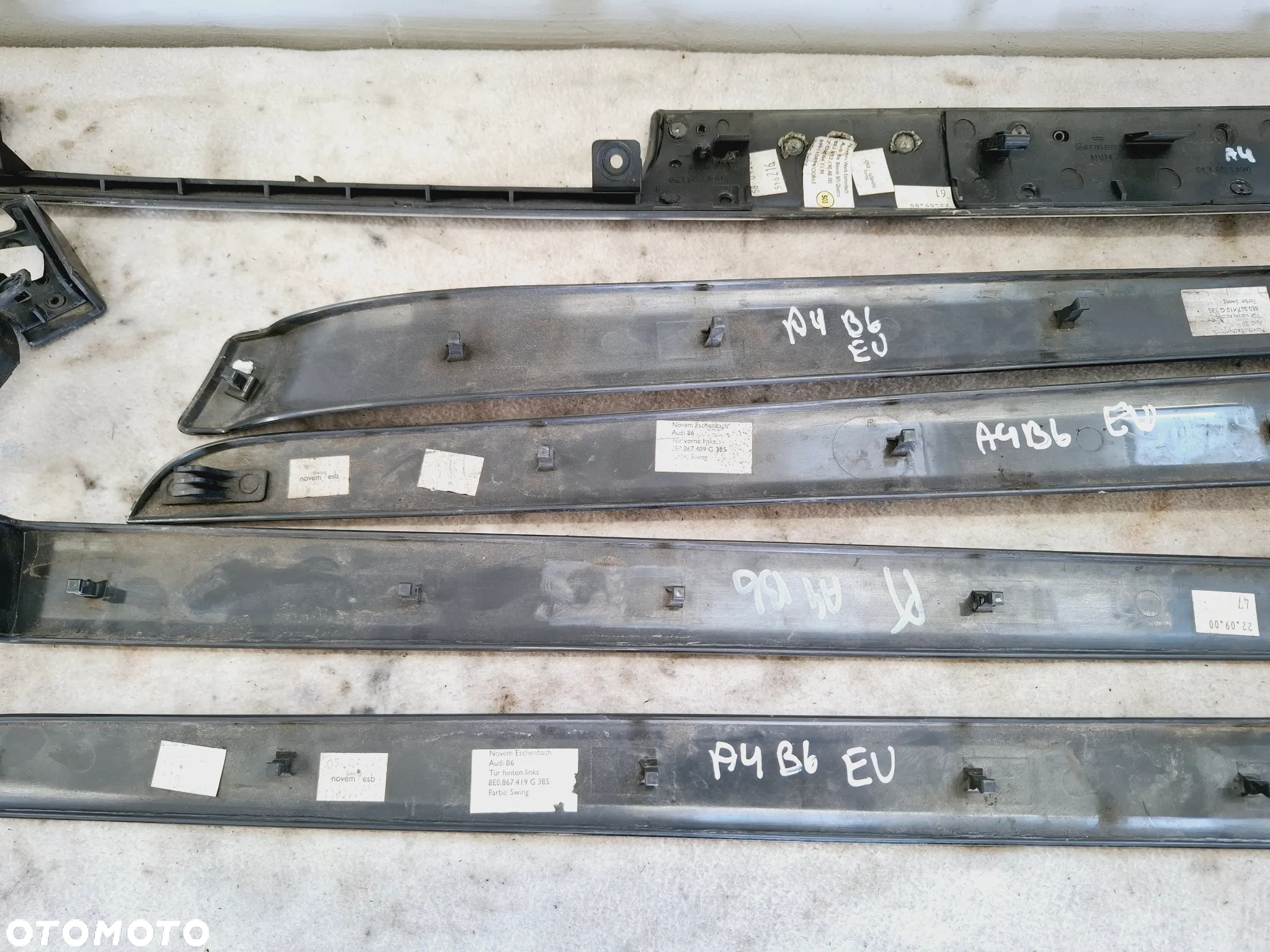 Listwy Dekory Ozdobne Audi A4 B6 B7 Europa Quattro Swing - 12