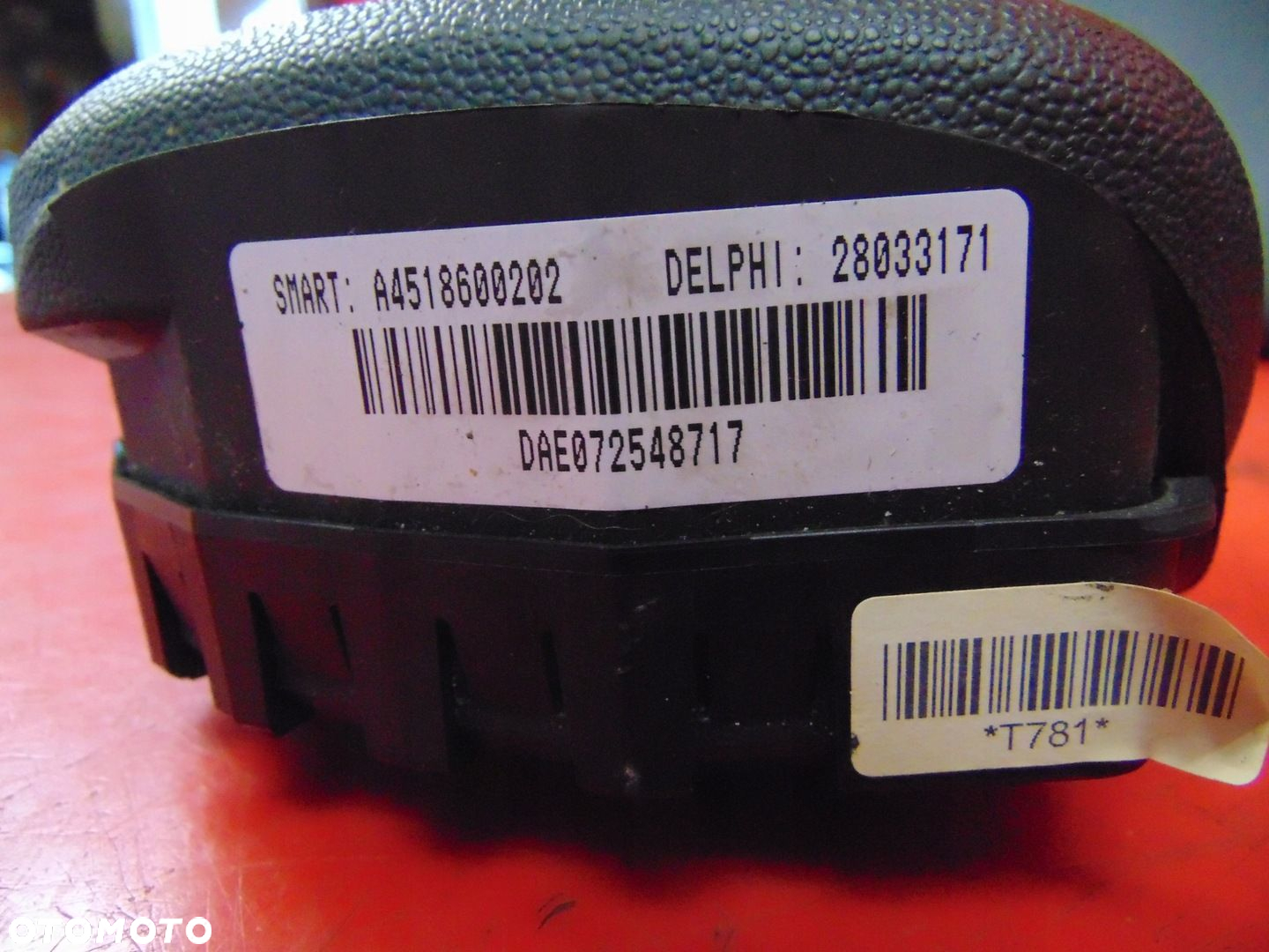 SMART ForTwo II 451 DESKA KONSOLA PODUSZKI AIRBAG - 9