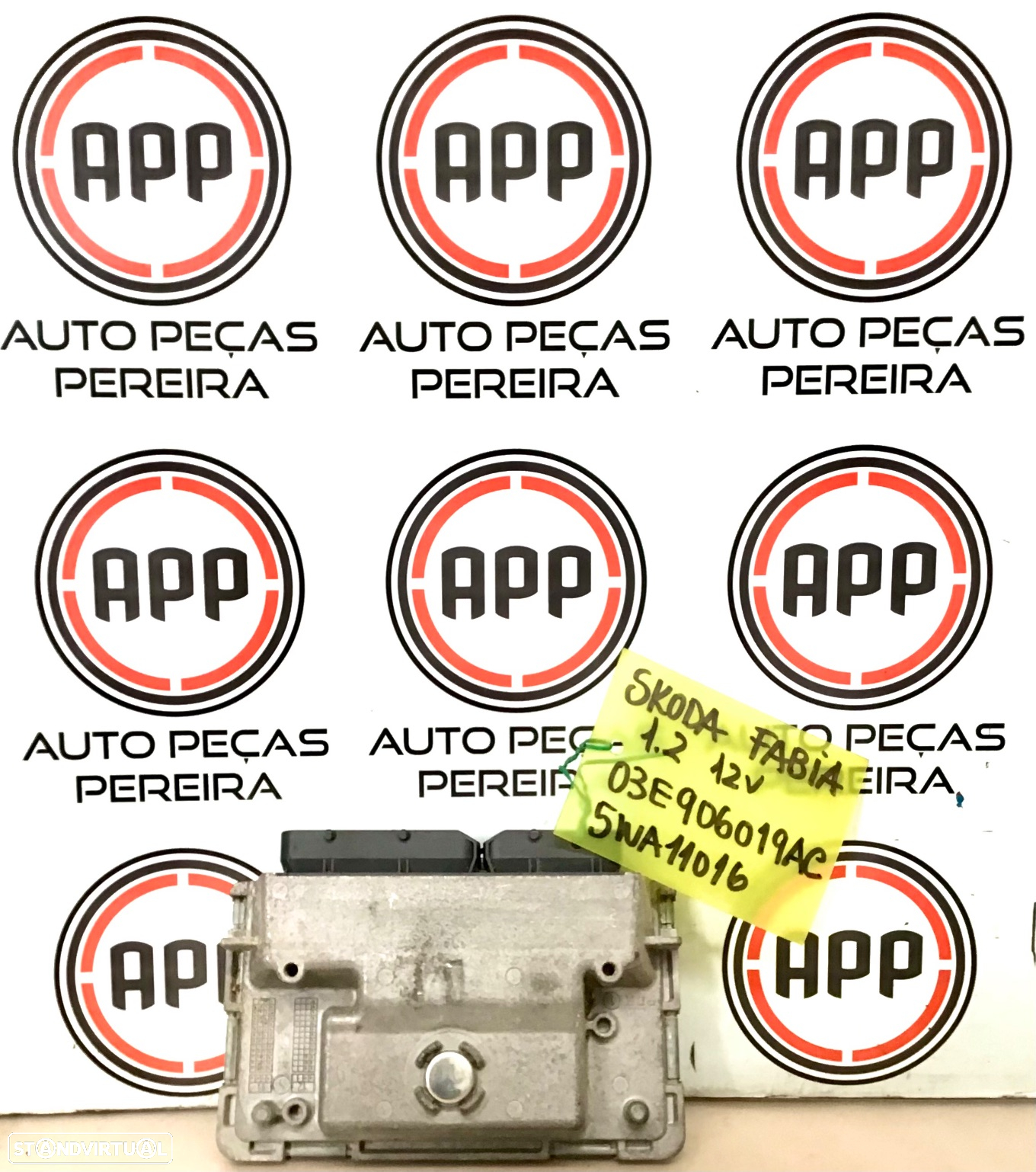 Centralinas motor Audi, Seat, VW 1.2  referência 03F906070GN, 03E906019AC, UNIDADE. - 2