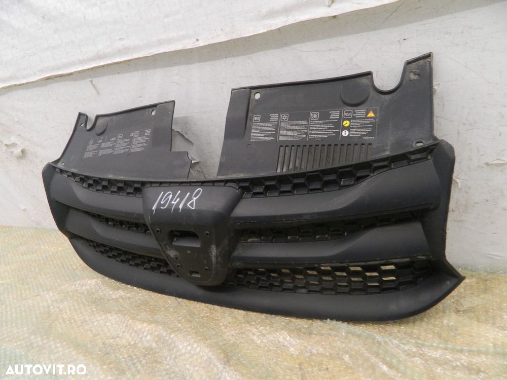 Grila radiator, Dacia Logan/Sandero 2, 2012, 2013, 2014, 2015, 2016, 62310397R. - 4