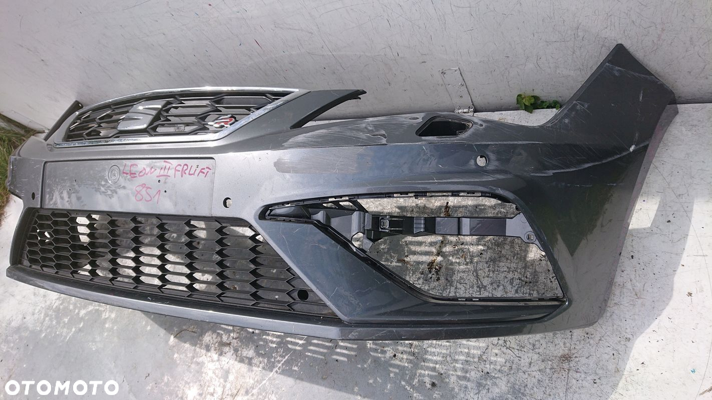 Seat Leon 3 Lift FR 5F 16-20 zderzak przedni przód - 4