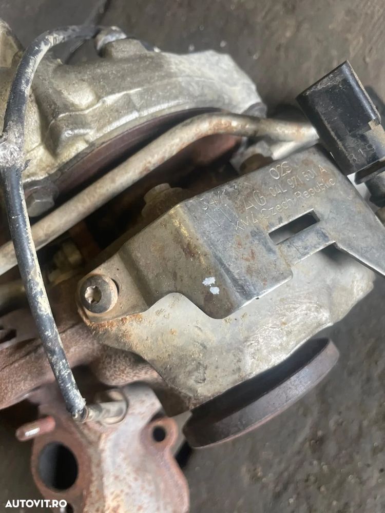 Turbo turbina motor 2.0 tdi cod CFFB Euro 5 E5 Vw Audi - 8