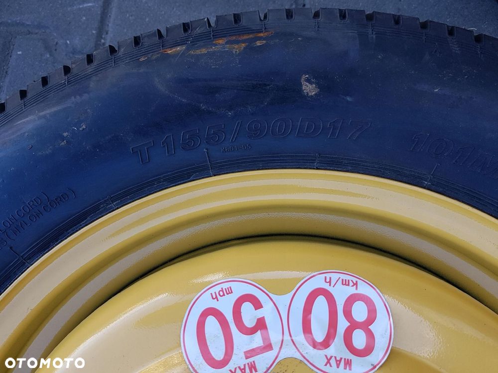HONDA CR-V IV 12-16r KOŁO DOJAZDOWE 17 5X114,3 LEWAREK KLUCZ - 8