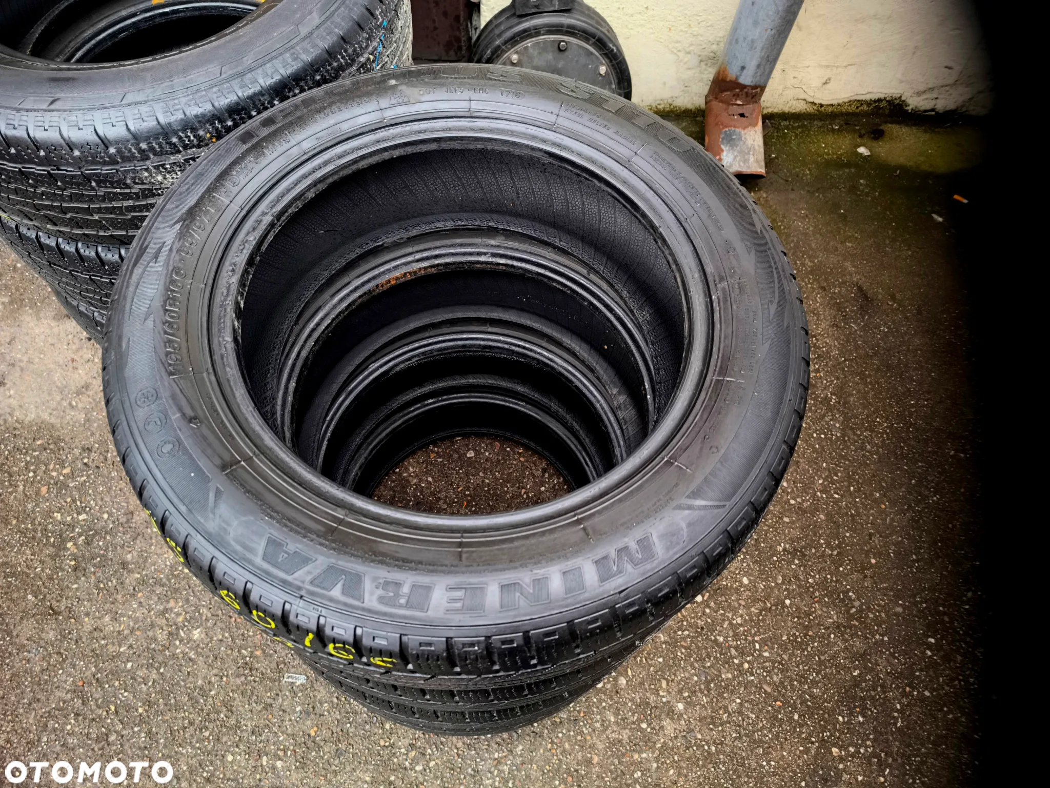 195/60R16C Opony Zimowe Zima MINERVA ICE-PLUS S110 6mm Legnica ALU-RAD 195/60 - 8