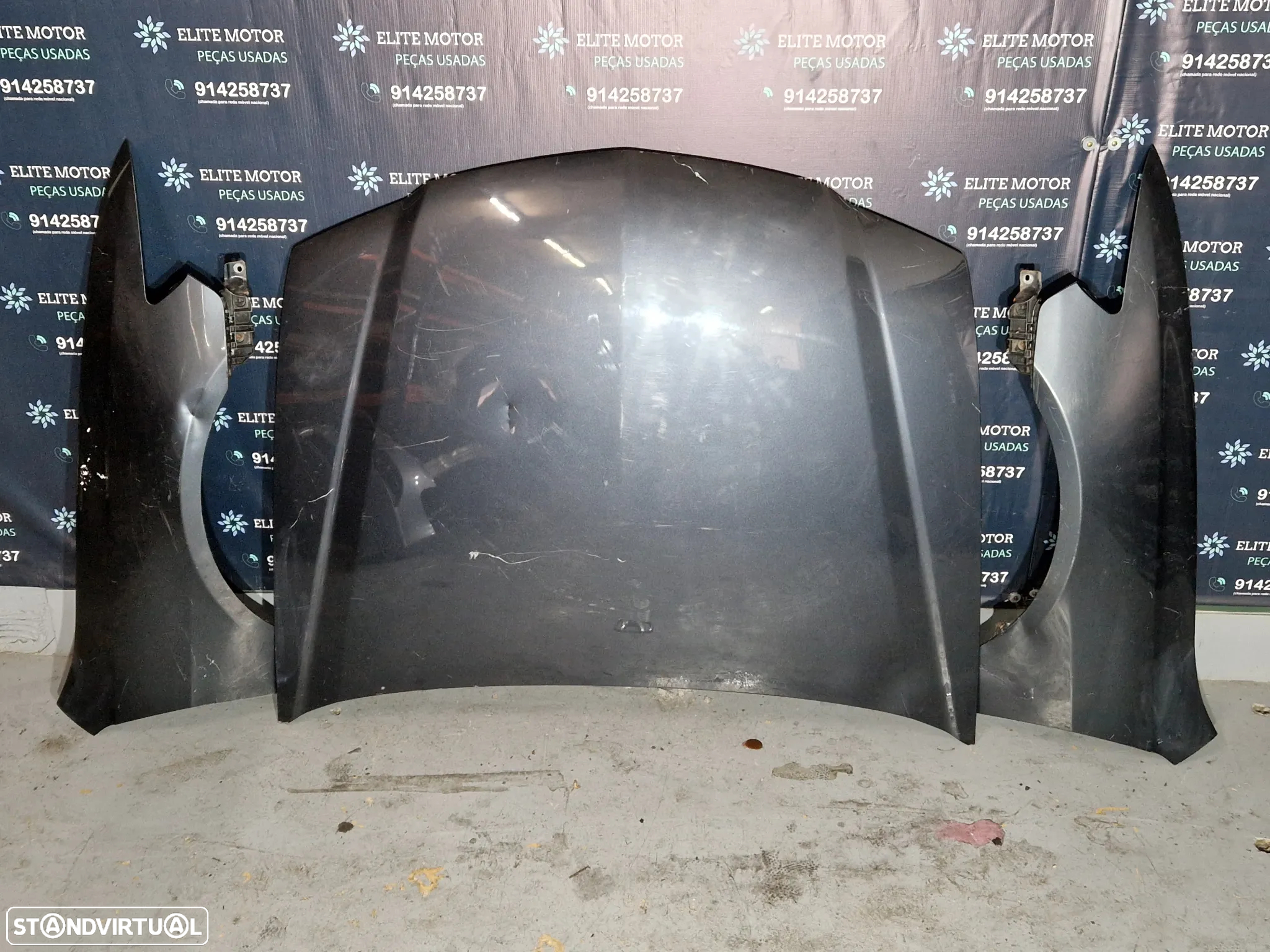 Frente completa usada HONDA ACCORD 2.2 CTDI FACELIFT parachoques guardalamas oticas capot RESTYLE - 10